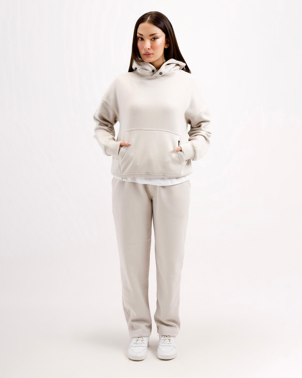 Essential Oversized Hoodie – Off White