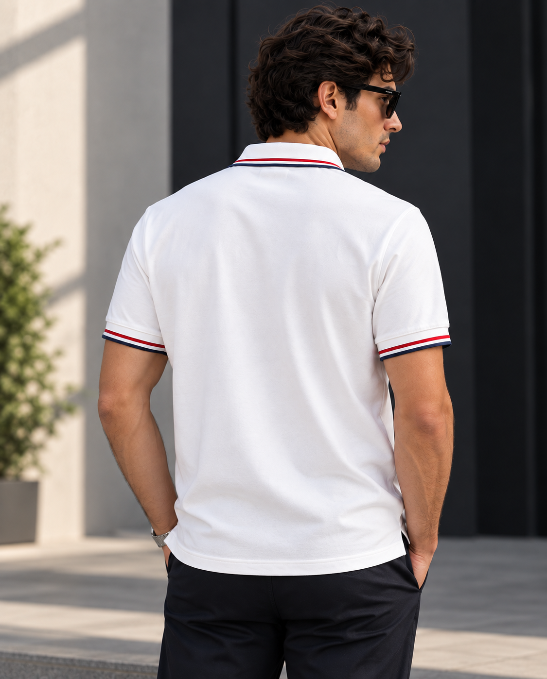 Essential Polo T-Shirt – White